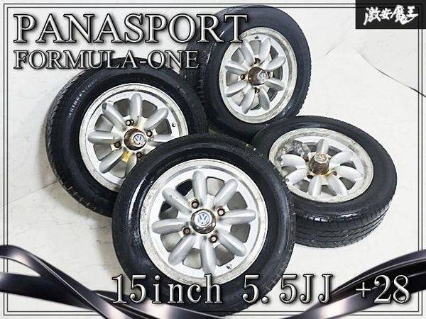 中古ホイールPanasport Racing パナスポーツ FORMULA ONE C8FE