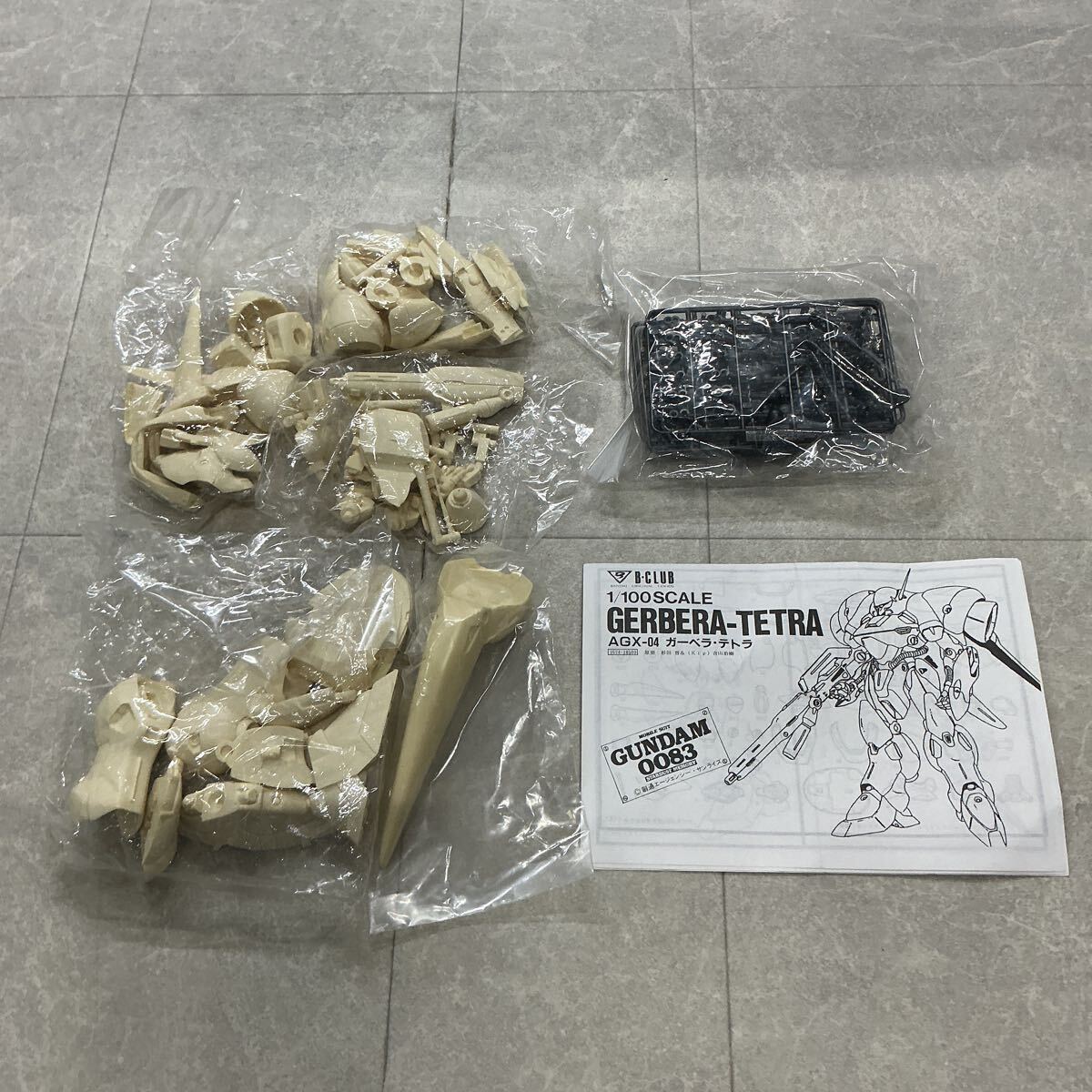 B-CLUB 1/144 ガンダムGP04 ガーベラ ガレージキットの落札情報詳細