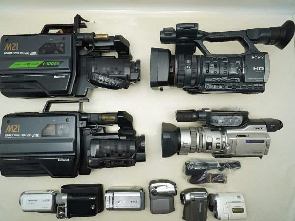 中古】極レア National ナショナル カラービデオカメラ 昭和レトロ VZ