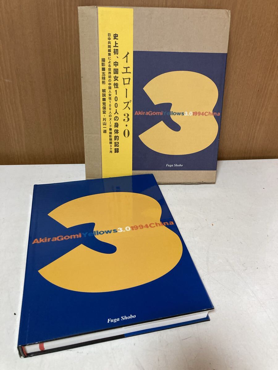 五味彬 Akira Gomi Yellows 3.0 1994 China 初版／写真集 + CD rom for