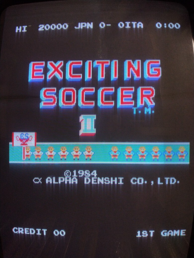 中古】基板75: エキサイティングサッカー ALPHA 動作確認済みの落札