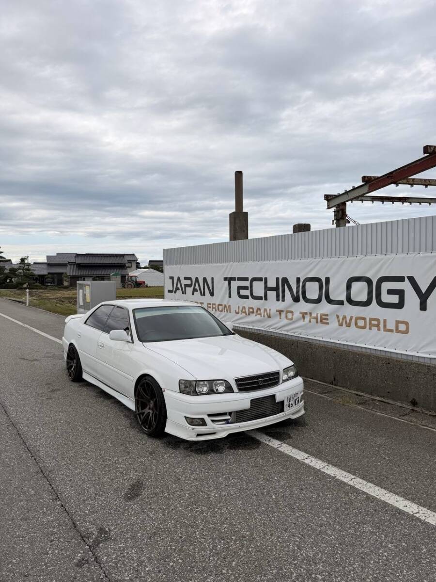 JZX100 純正フロントバンパー シルバー チェイサー インタークーラー
