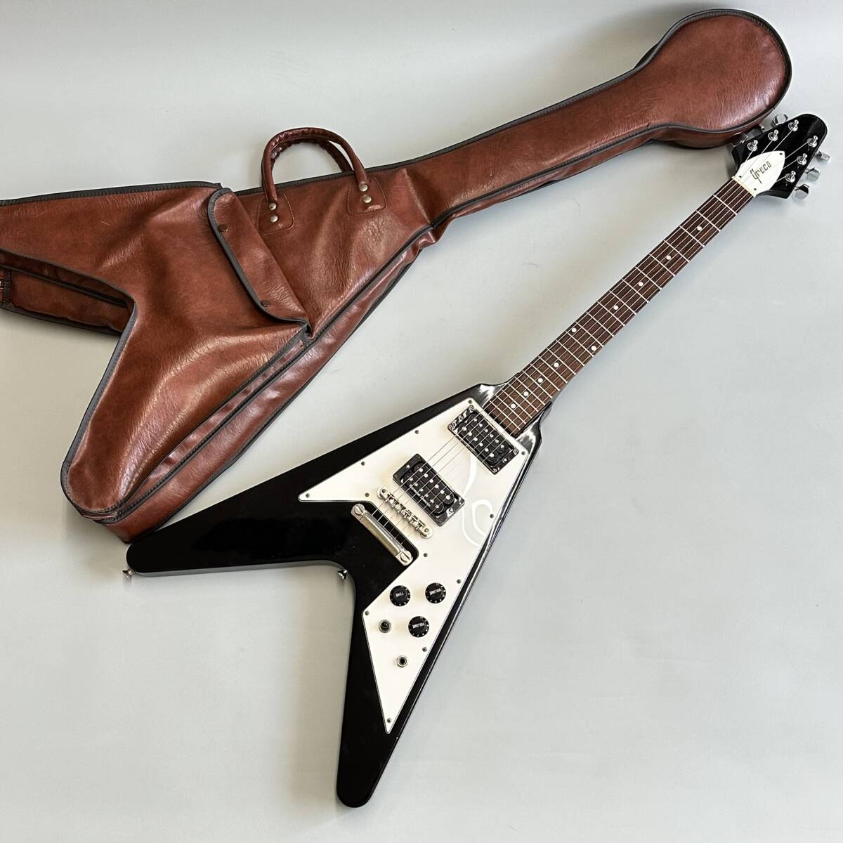 Greco MTV-60 グレコ フライングV 1984 日本製の落札情報詳細 - Yahoo