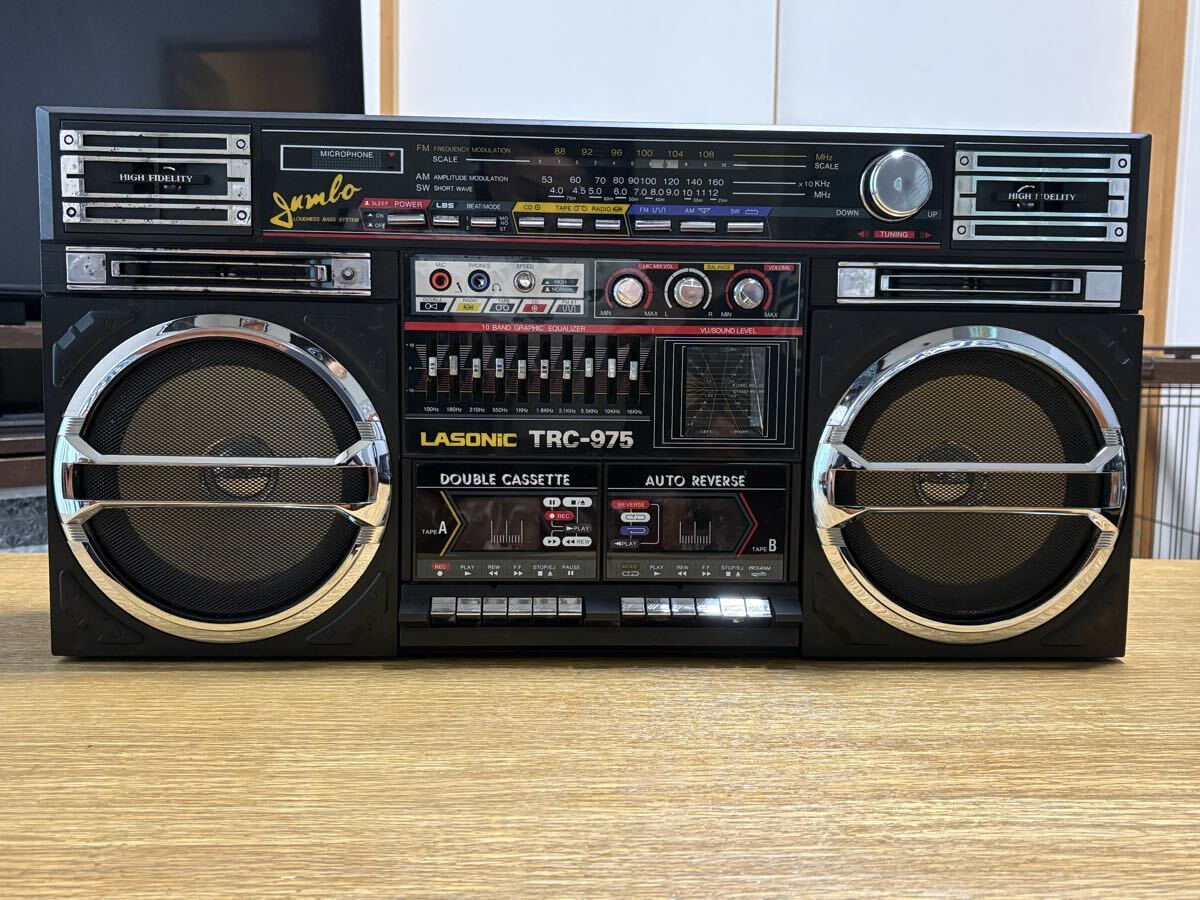 LASONiC TRC-931 ラジカセ HIPHOP 80年代 90年代 ジャンクの落札情報