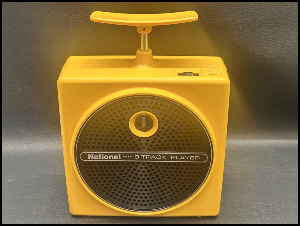 中古】National ホームカラオケ RQ-K13+8トラックカラオケテープ 40本