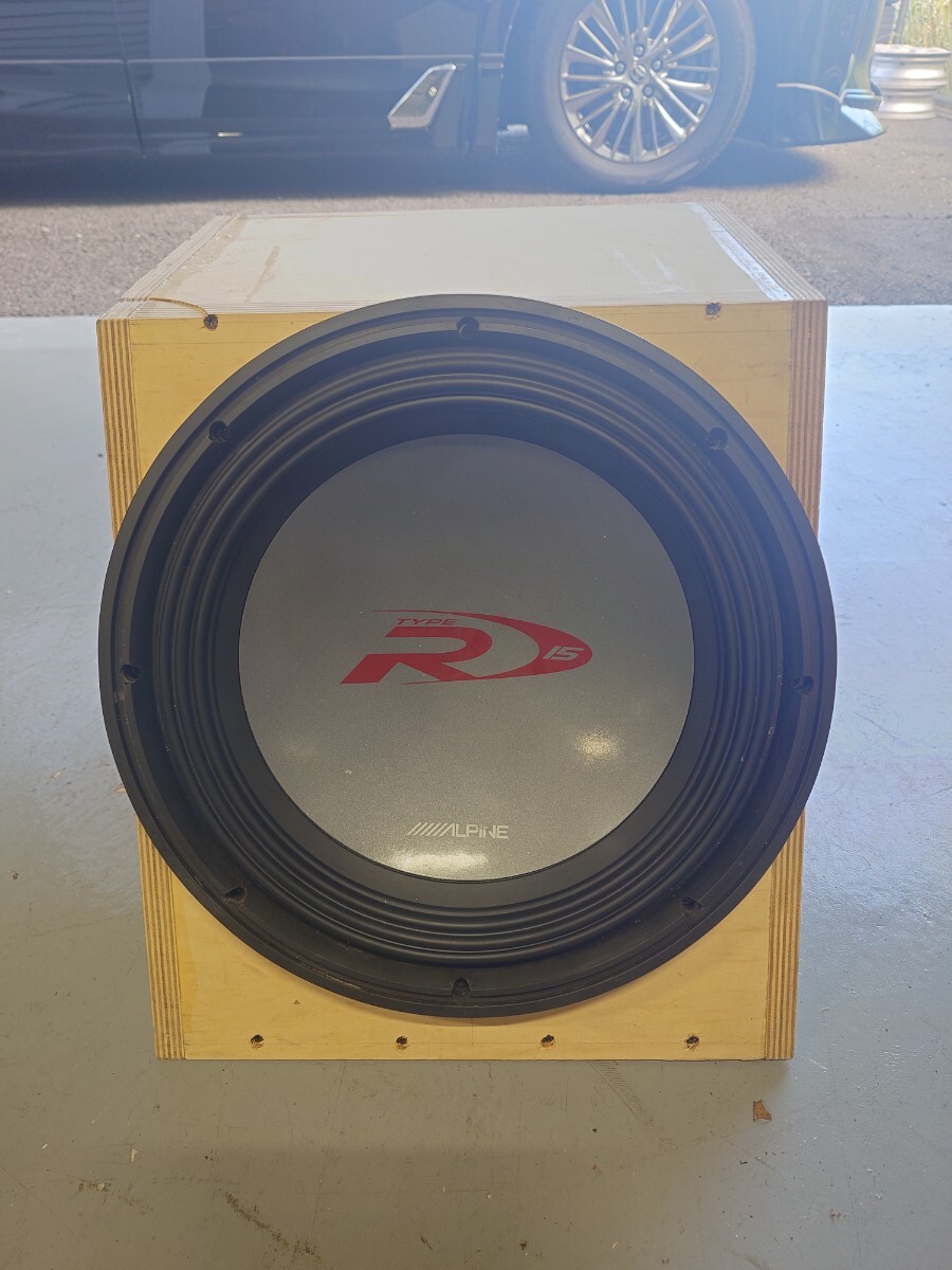 HE21S ラパン ウーハーボックス アルパイン SWR-1241D 12インチ