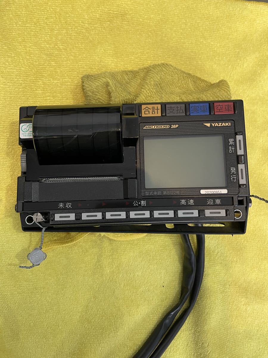 やや傷や汚れあり】送料込 矢崎 タクシーメーター アロフレンド25P