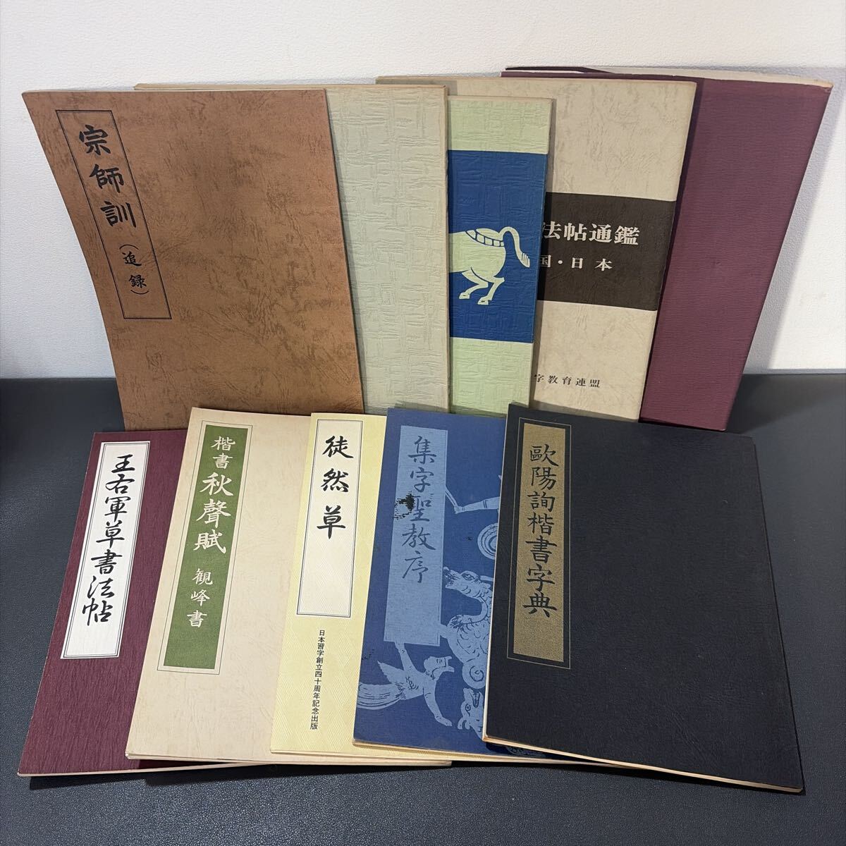◎3FDC-190809 レア 非売品［原田観峰先生 手本 まとめて11冊 日本