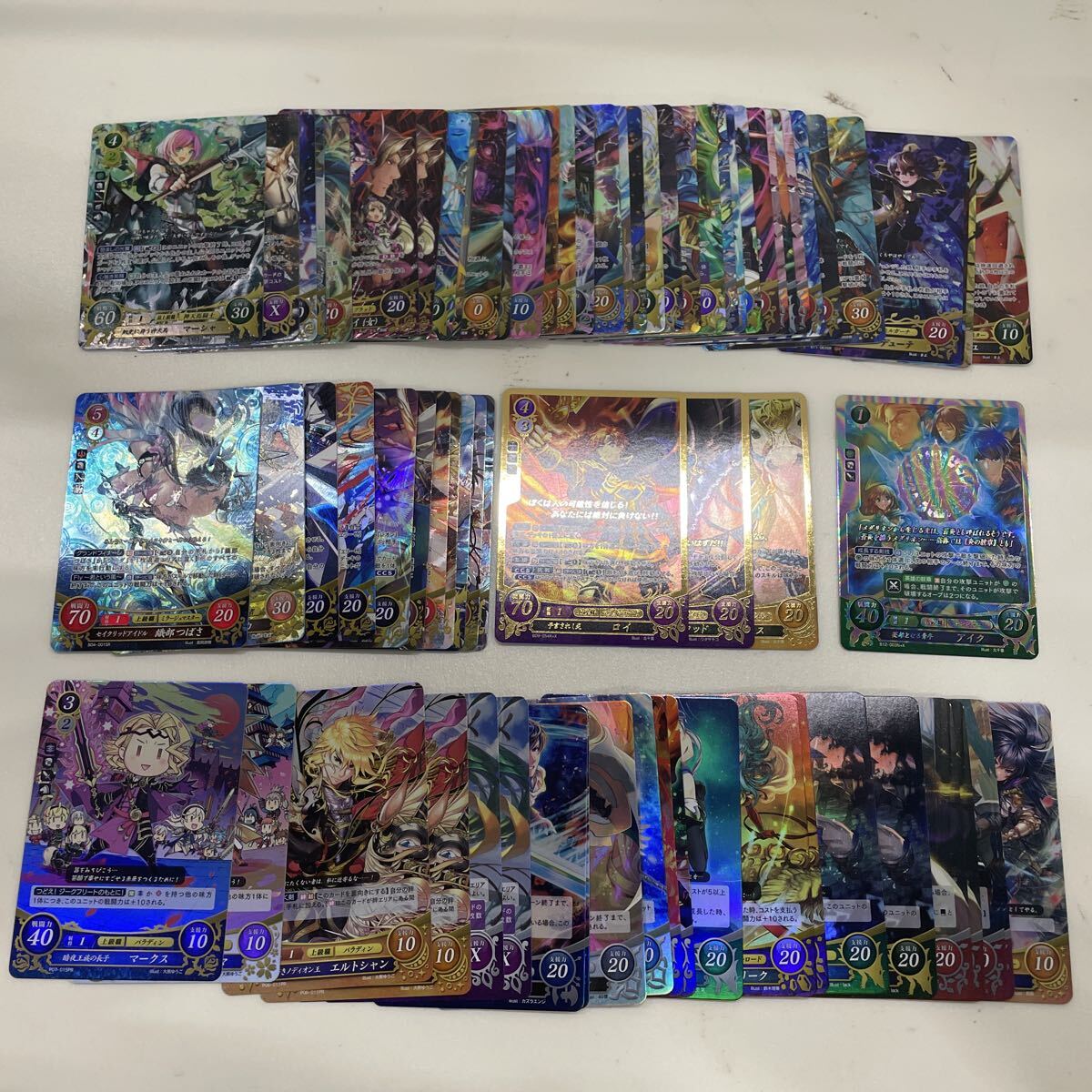 送料無料】ファイアーエムブレムサイファ 主人公マーカーカードまとめ