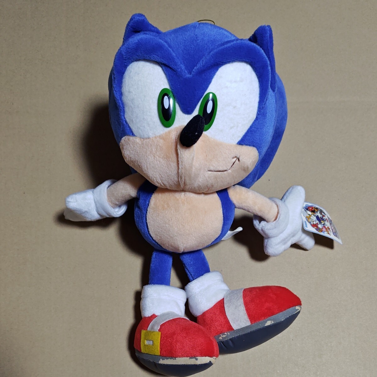 SEGA ソニック ザ ヘッジホッグテイルス ぬいぐるみ(S) 三英貿易 タグ