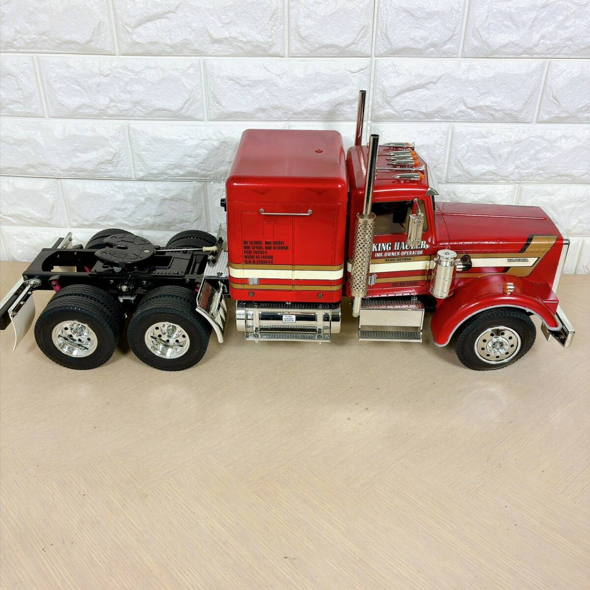中古】タミヤ 1/14 トレーラー キングハウラー改の落札情報詳細