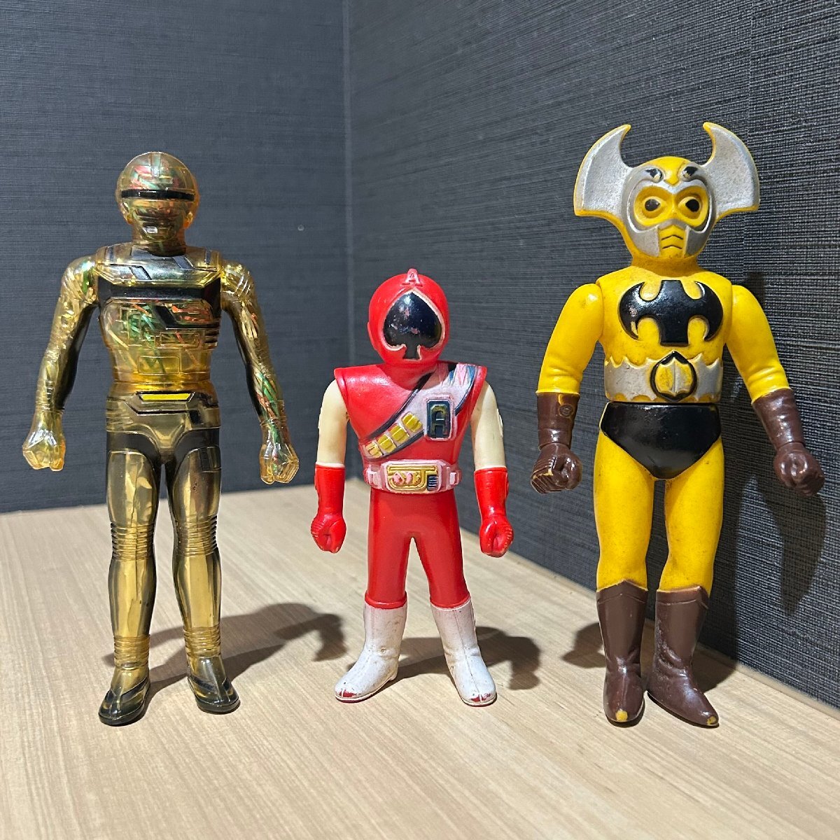 当時物 1982年 ポピー 日本製 宇宙刑事ギャバン 光るギャバン クリア