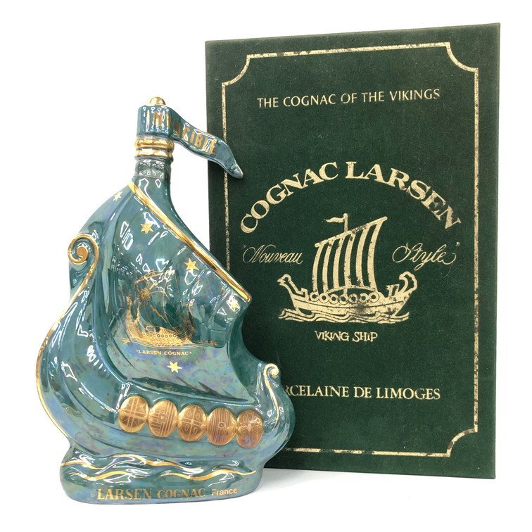 ○《1スタ》1円 古酒 ブランデー コニャック LARSEN ラーセン シップ