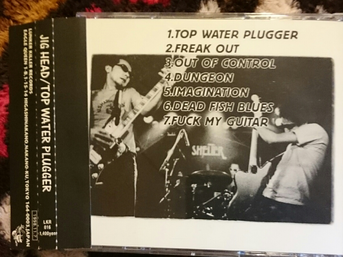 送料無料！良品。中古CD帯あり JIGHEAD ジグヘッド JIG HEAD / TOP