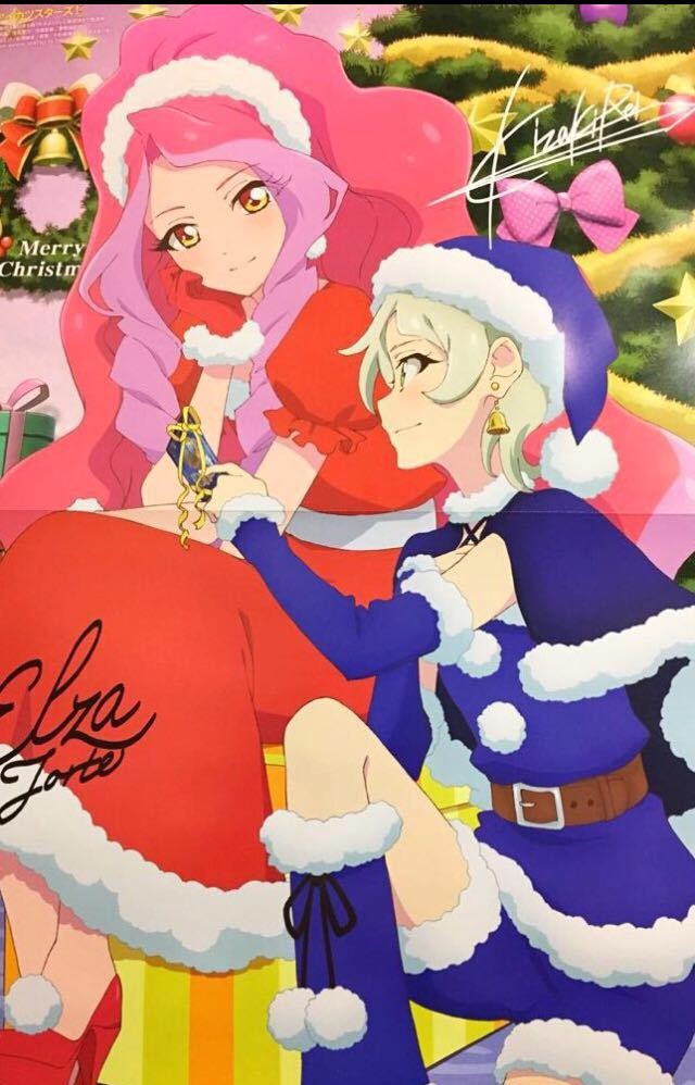 新品 アイカツスターズ ポスター エルザ フォルテ 騎咲レイ サンタ服 の落札情報詳細 ヤフオク落札価格情報 オークフリー スマートフォン版