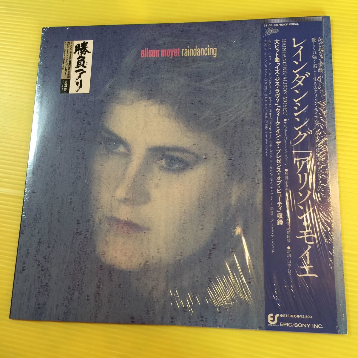 アリソン モイエ Alison Moyel レインダンシング Raindancing Lp 型番号 28 3p 816 の落札情報詳細 ヤフオク落札価格情報 オークフリー