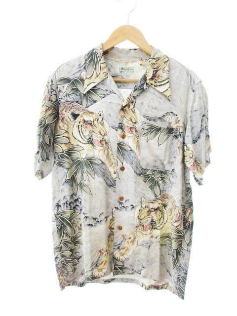東洋 SUN SURF FIRELAND 実名復刻 アロハ 虎 M32691 サンサーフ 東洋 SUN SURF FIRELAND TIGER M32691 M品番 笹 虎
