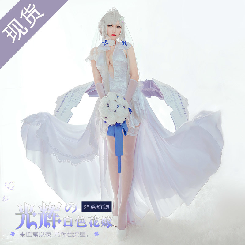 新品】□CubicBunny イラストリアス ウェディングドレス コスプレ 