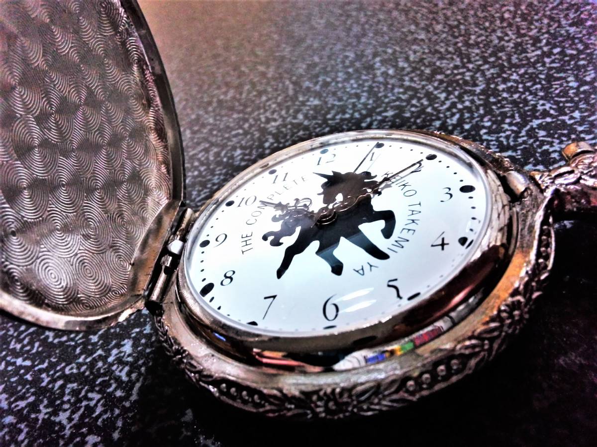 新品 漫画家 竹宮恵子 Keiko Takamiya イラスト イニシャル入り 時を往く馬 The Conplete 懐中時計 希少品 の落札情報詳細 ヤフオク落札価格情報 オークフリー スマートフォン版