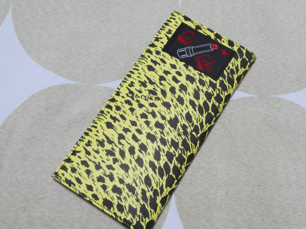 Cal Coke カルコーク　ヒョウ柄 長財布 Cal Coke カルコークヒョウ柄 長財布