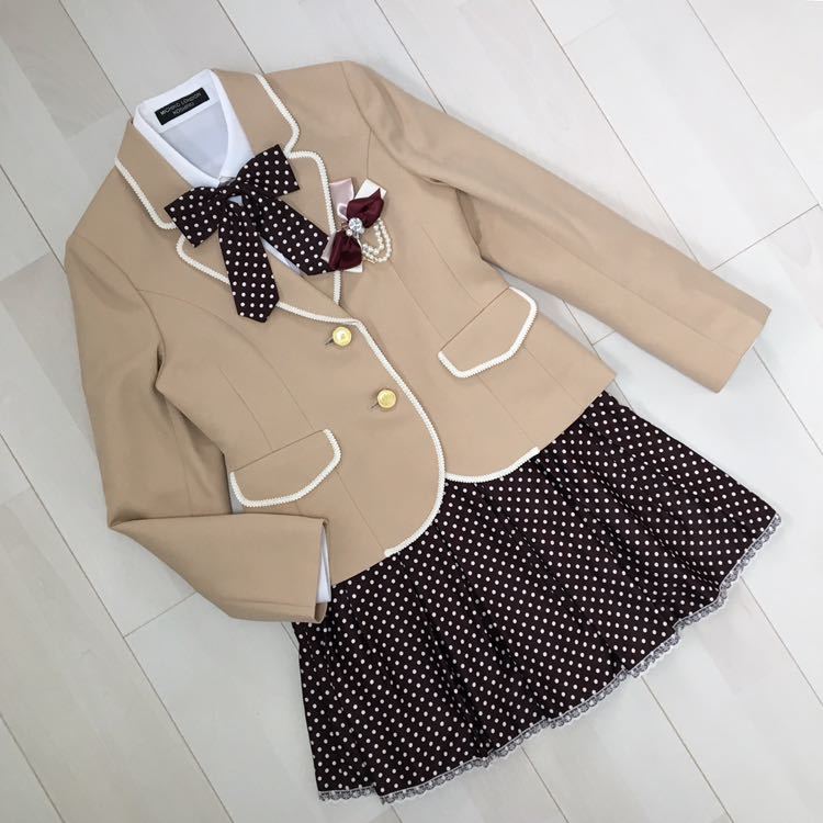 ミチコロンドン スーツ 5点セット 150cm フォーマル 卒業式 入学式 卒