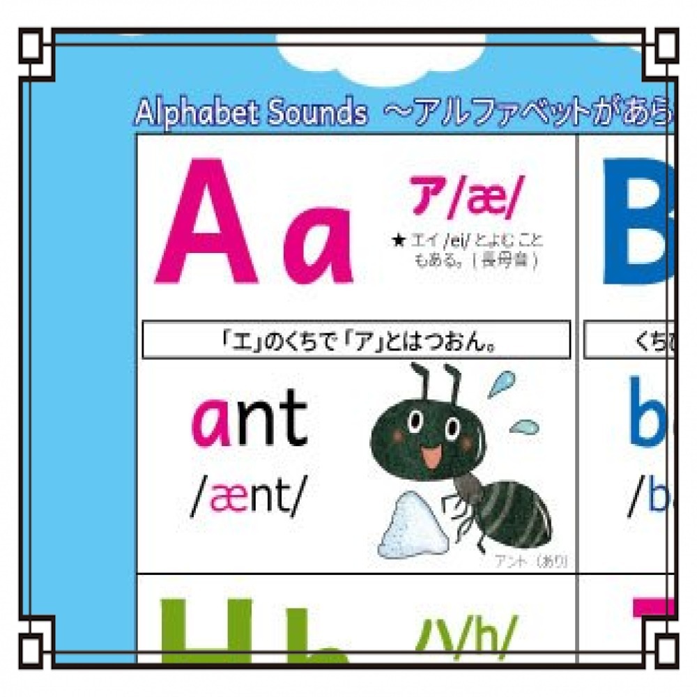 新品 Learneasy サイズ 大判厚手マット加工 フォニックス 説明つき アルファベット フォニックス表ポスター ベーシック の落札情報詳細 ヤフオク落札価格情報 オークフリー スマートフォン版