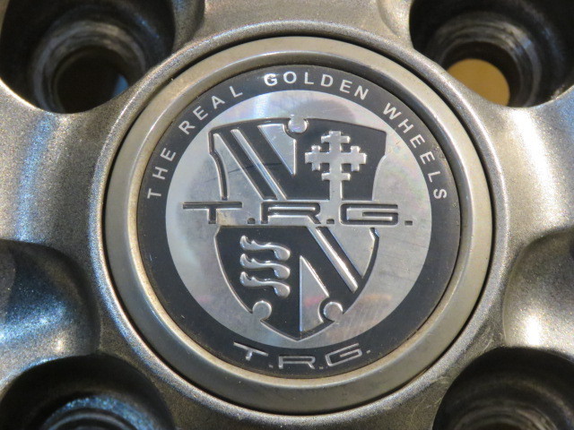 □THE REAL GOLDEN WHEELS T.R.G. アルミホイール 14x5.5J 4x100 +38 □THE REAL GOLDEN WHEELS T.R.G. アルミホイール 14x5.5J 4x100 +38