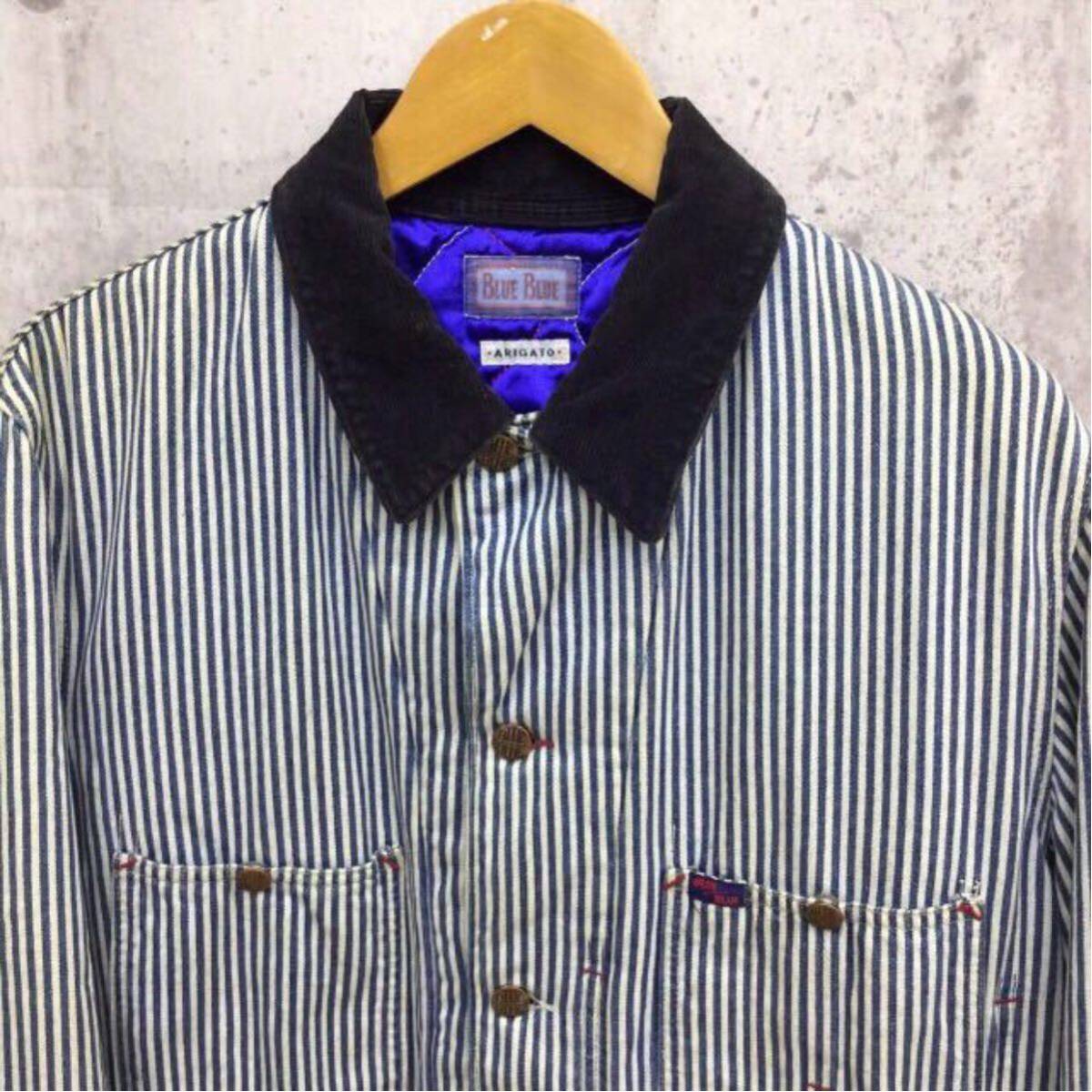 BLUE BLUE ARIGATO デニムカバーオール BLUE BLUE ブルーブルー