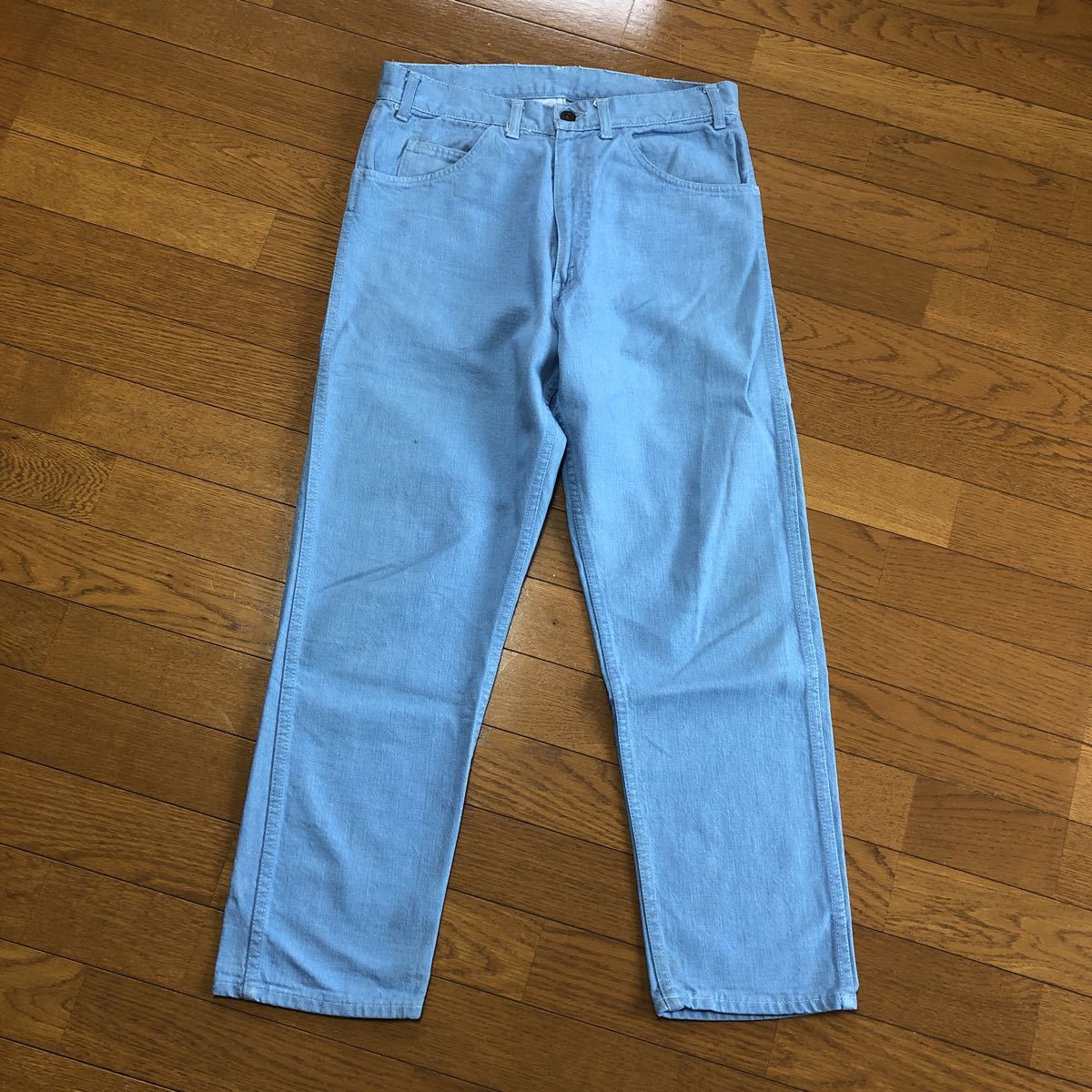 60s ビンテージ リーバイス big E ブルーフェイドデニム ホワイト 