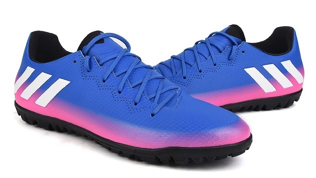 新品 アディダス メッシ16 3 ターフコート 25 5cm ブルー ピンク Messi 16 3 Tf サッカー トレーニングシューズ 土 人工芝グラウンド対応 の落札情報詳細 ヤフオク落札価格情報 オークフリー スマートフォン版