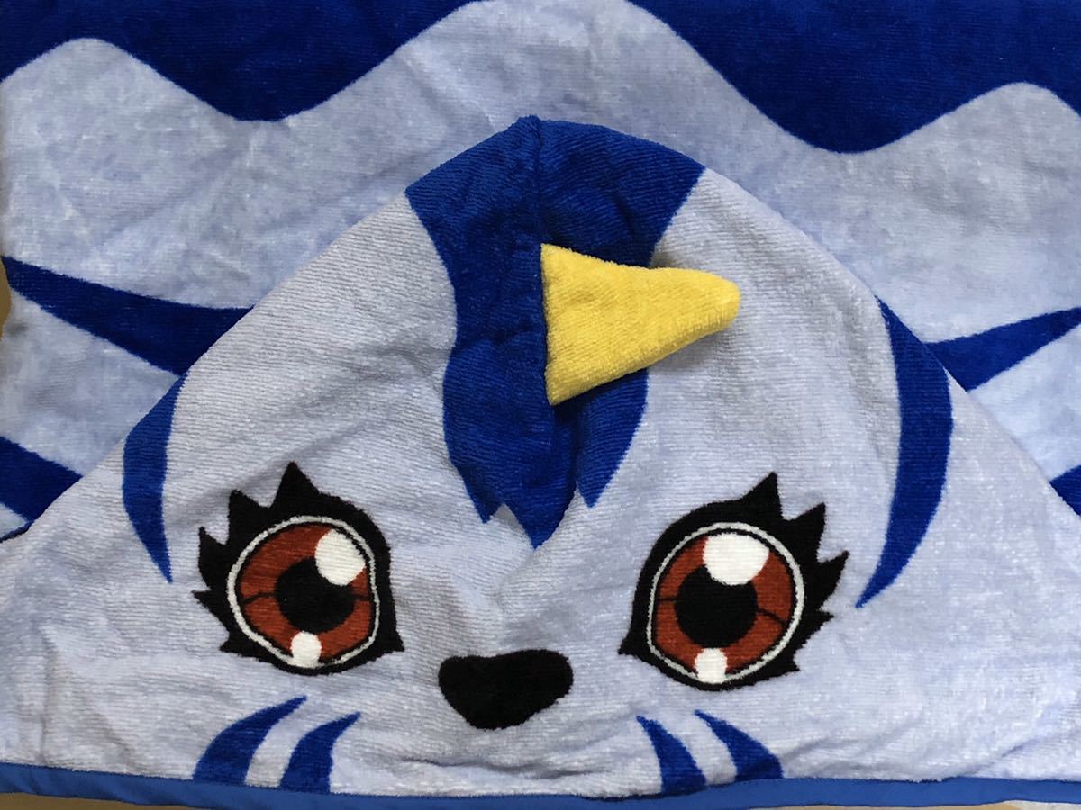 デジモンパートナーズ 雑貨 ポムポムプリン×ガブモン 刺繍タオル