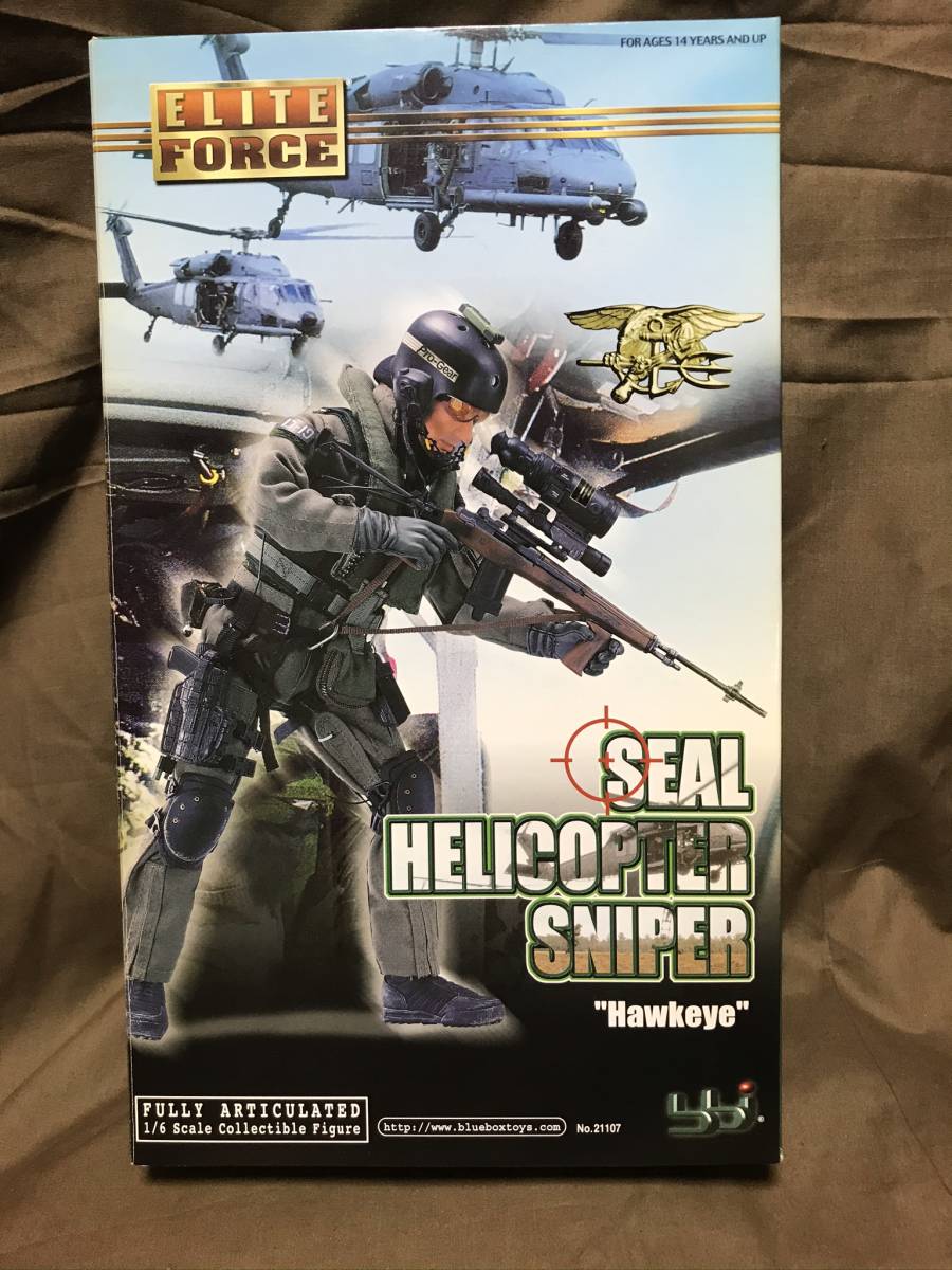 エリートフォース アクションフィギュア ヘリコプター ELITE FORCE☆エリートフォース☆1/6フィギュア☆HELICOPTER SNIPER