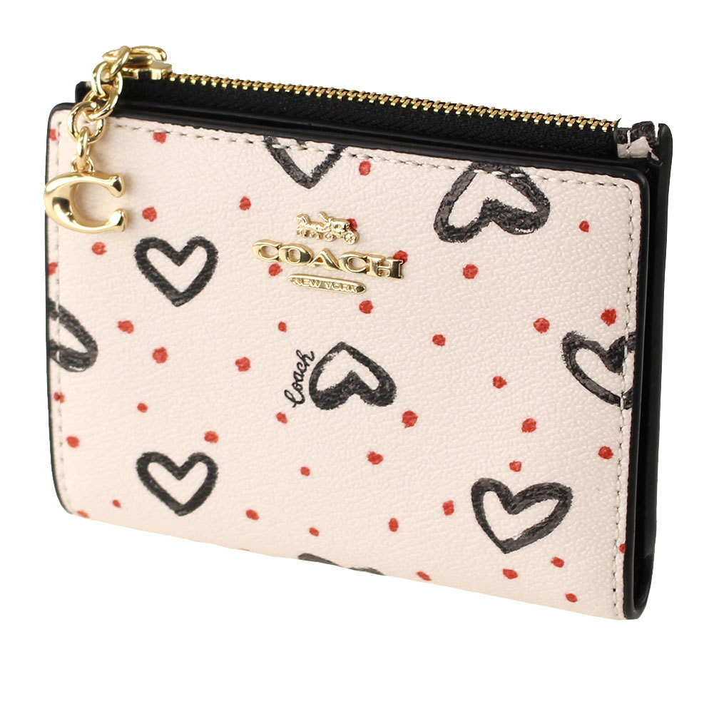 新品 コーチ 可愛い 折りたたみ財布 F クレヨン ハート ホワイト カジュアル 財布 小物 新品 即発 の落札情報詳細 ヤフオク落札価格情報 オークフリー スマートフォン版