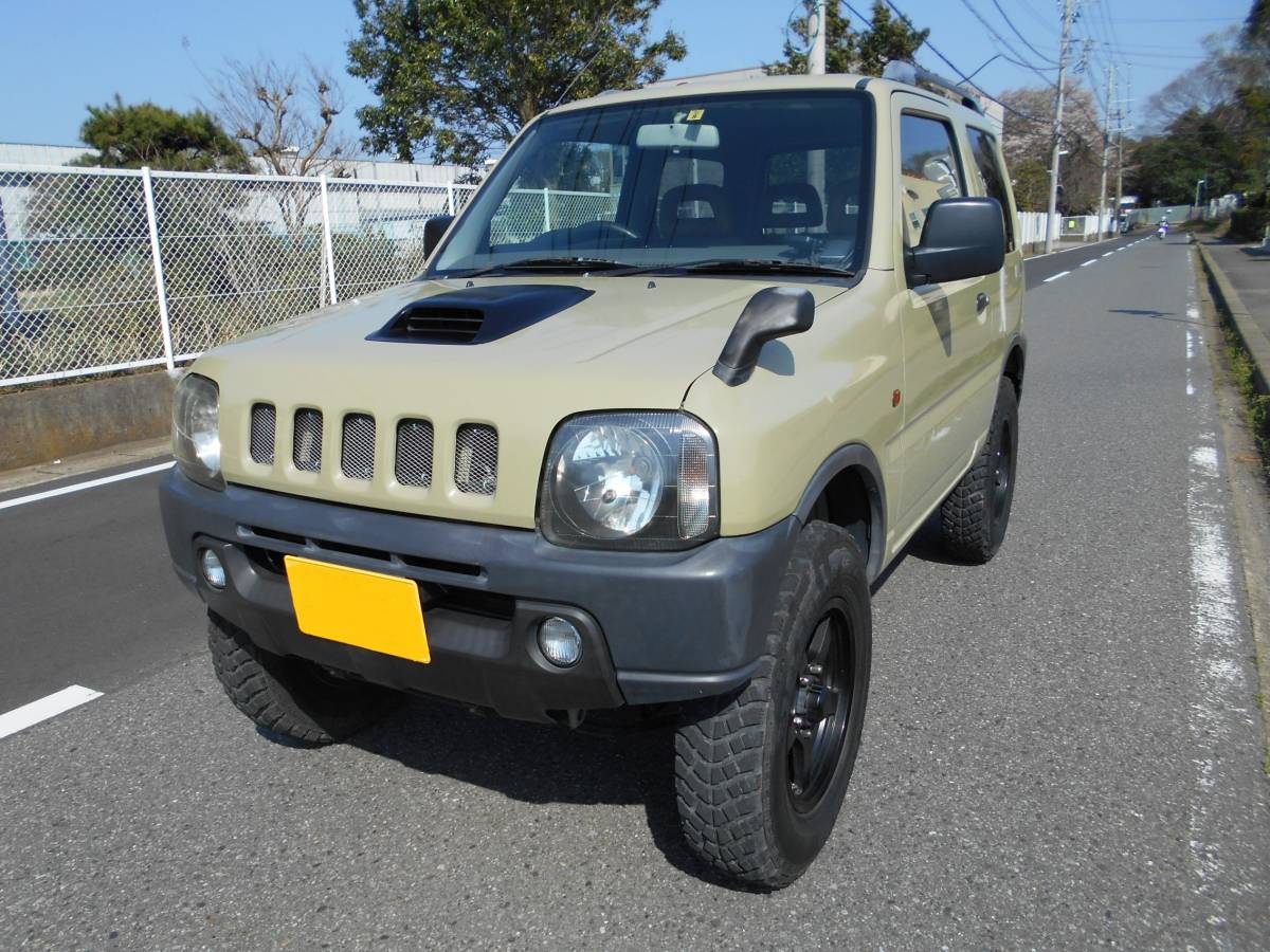 Jb23w ジムニー Kansai インタークーラーターボ 4wd 5速mt 車検付 リフトアップ エアコン パワステ 現車確認 下取り 直接引き取り可 の落札情報詳細 ヤフオク落札価格情報 オークフリー スマートフォン版