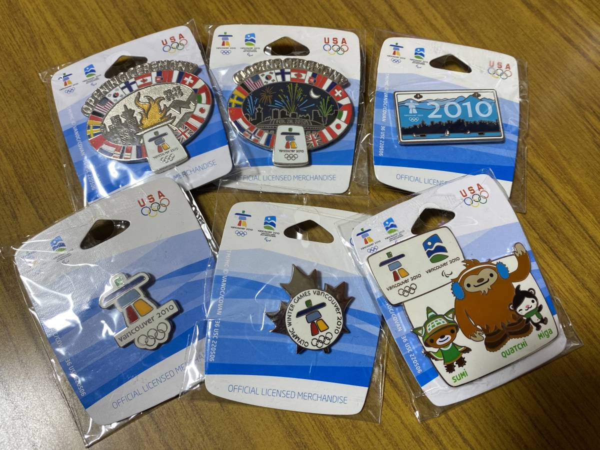 非売品・新品】2010 バンクーバーオリンピック フジテレビ ピンバッジ