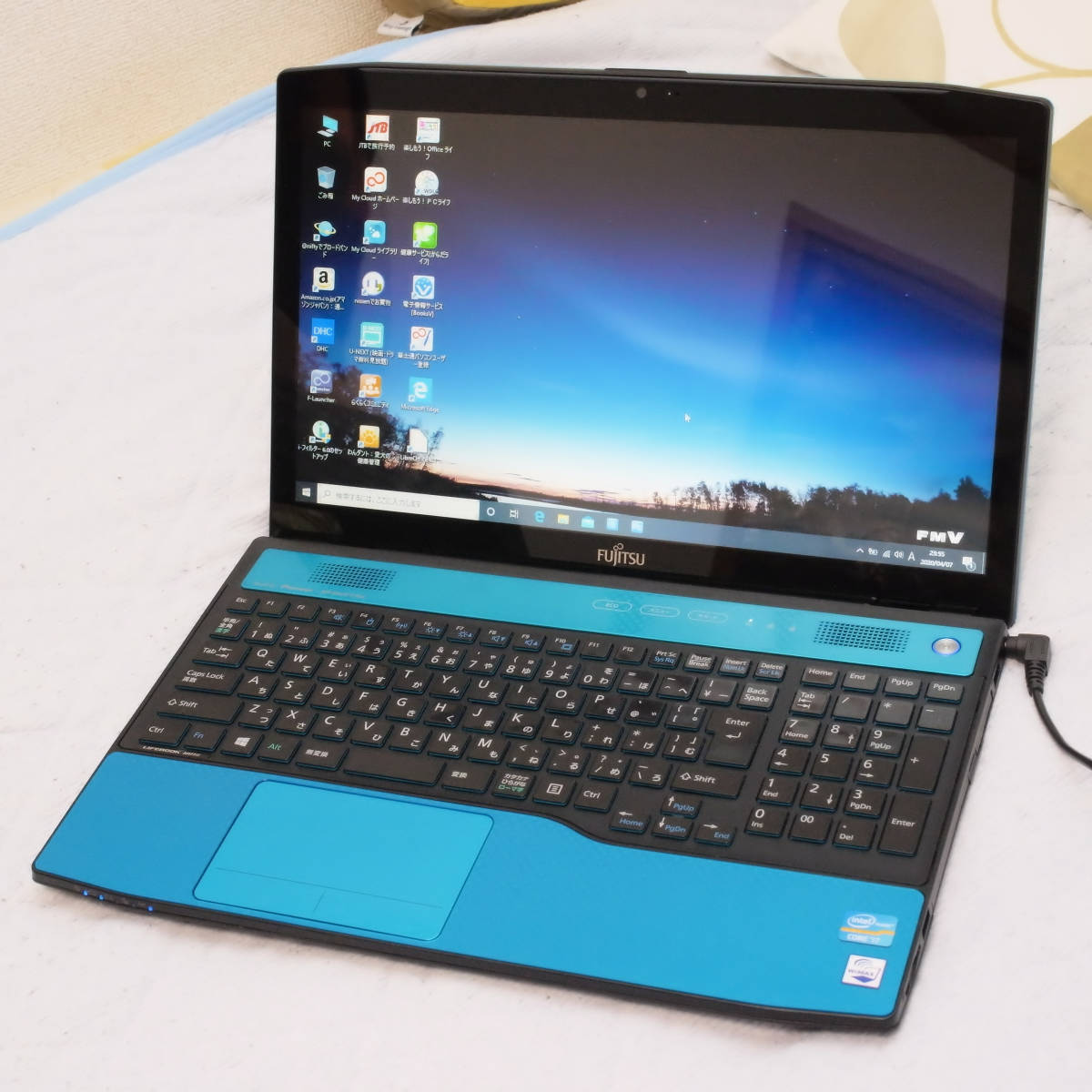 富士通ノートパソコンAH77/K 高性能corei7 タッチパネル メモリ8GB HDD1TB