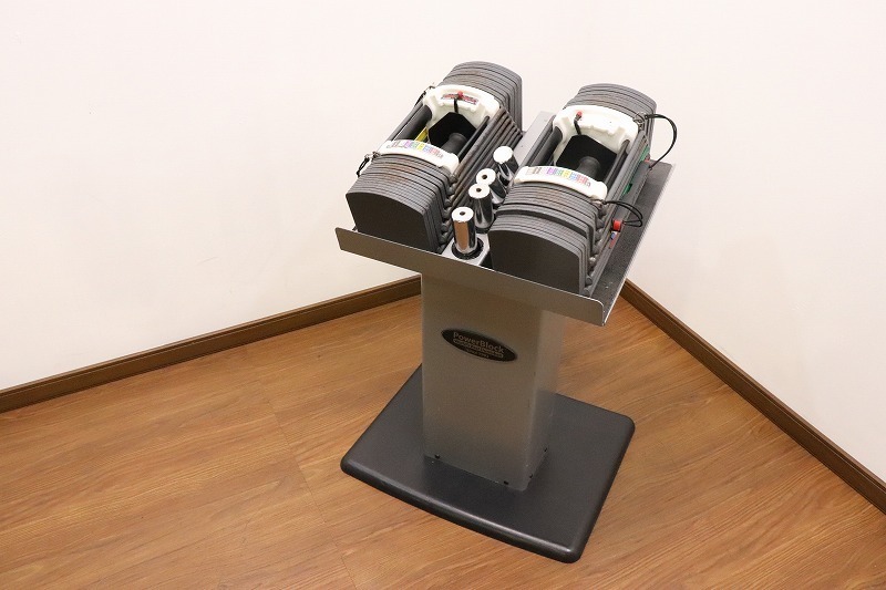 M17183◇Power Block◇調節可変式ブロックダンベル◇90ポンド(約41kg 売上高ランキング 可変式パワーダンベル 90ポンド(約41kg)×2 調節可変式ブロックダンベル トレーニング用品