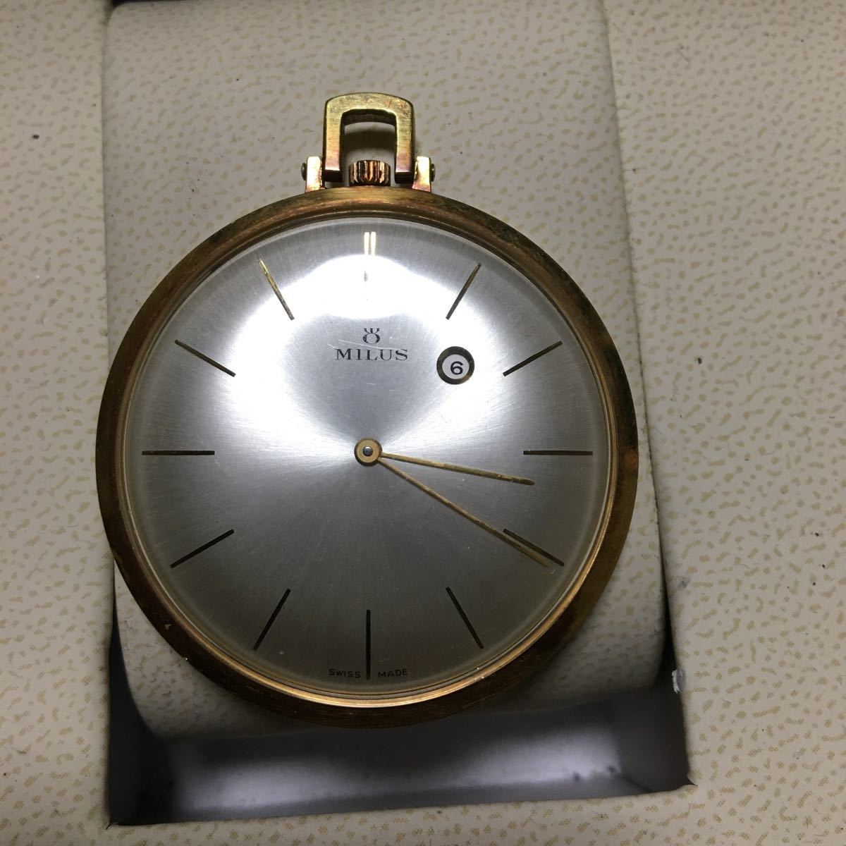 MILUSレディース腕時計 懐中時計 レディース ミリス MILUS 手巻き