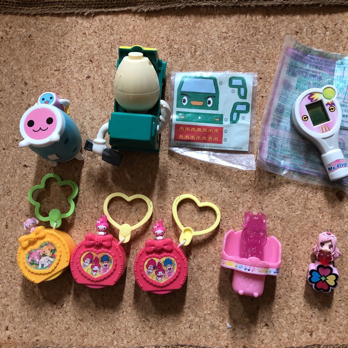 マック ハッピーセット おもちゃ 太鼓の達人 マイメロ シナモン他 スタンプ他 の落札情報詳細 ヤフオク落札価格情報 オークフリー スマートフォン版