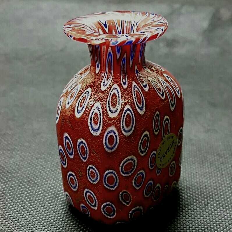 素晴らしい 【MURANO】ITALY☆ムラノ 花器 花瓶 ガラス ベネチア 島 ムラーノ グラス オブジェ☆ヴェネチアン 一輪挿し ミルフィオリ 金彩 - 工芸ガラス - labelians.fr 素晴らしい 【MURANO】ITALY☆ムラノ 花器 花瓶 ガラス ベネチア 島 ムラーノ グラス オブジェ☆ヴェネチアン 一輪挿し ミルフィオリ 金彩 - 工芸ガラス - labelians.fr