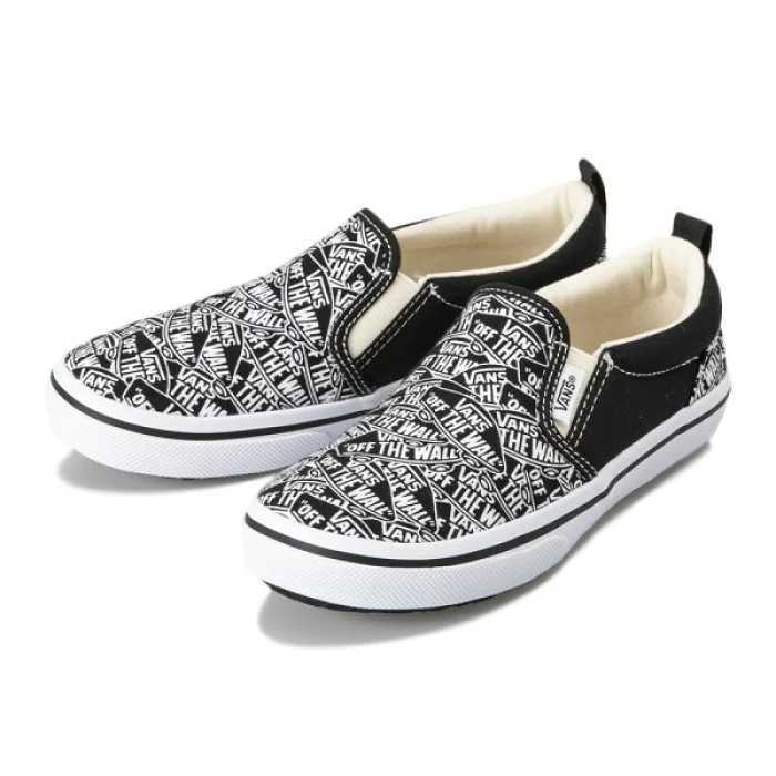 新品 最値 新品 正規品 バンズvans Slip On V98cjs D Logo高級キャンバス スリッポン スニーカー キッズサイズ 子供靴 黒 白 18cm の落札情報詳細 ヤフオク落札価格情報 オークフリー スマートフォン版