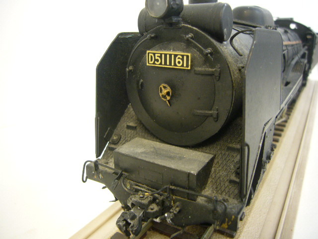 716◇◇鉄道模型 デゴイチ D51型 蒸気機関車 D511161 模型の落札情報