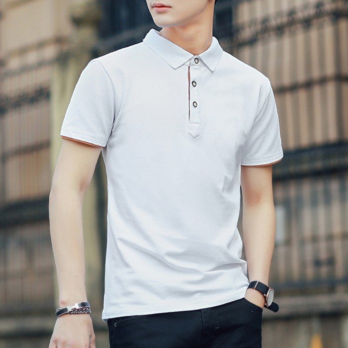 新品 ポロシャツ Polo シャツ メンズ 無地 半袖 ボタン カジュアル ビジネス 夏 春 シンプル 定番 格好いい 着心地 楽 快適 ホワイト 1078 2 の落札情報詳細 ヤフオク落札価格情報 オークフリー スマートフォン版