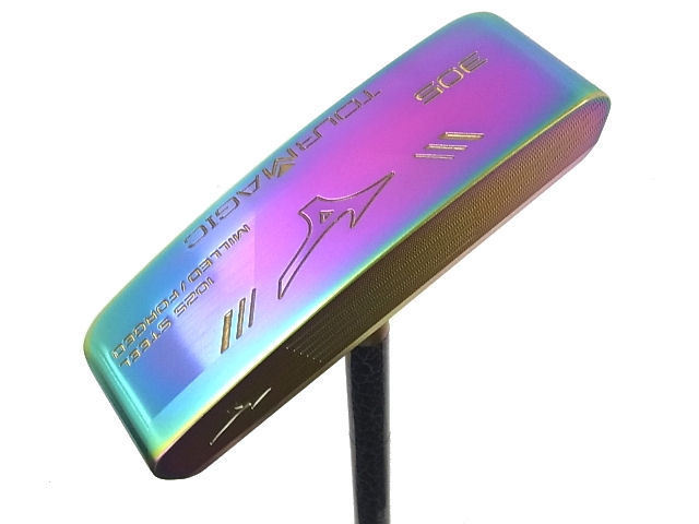 □ミズノ□TOUR MAGIC 305 オーロラ□34□HARD□MC Putter 125□美品