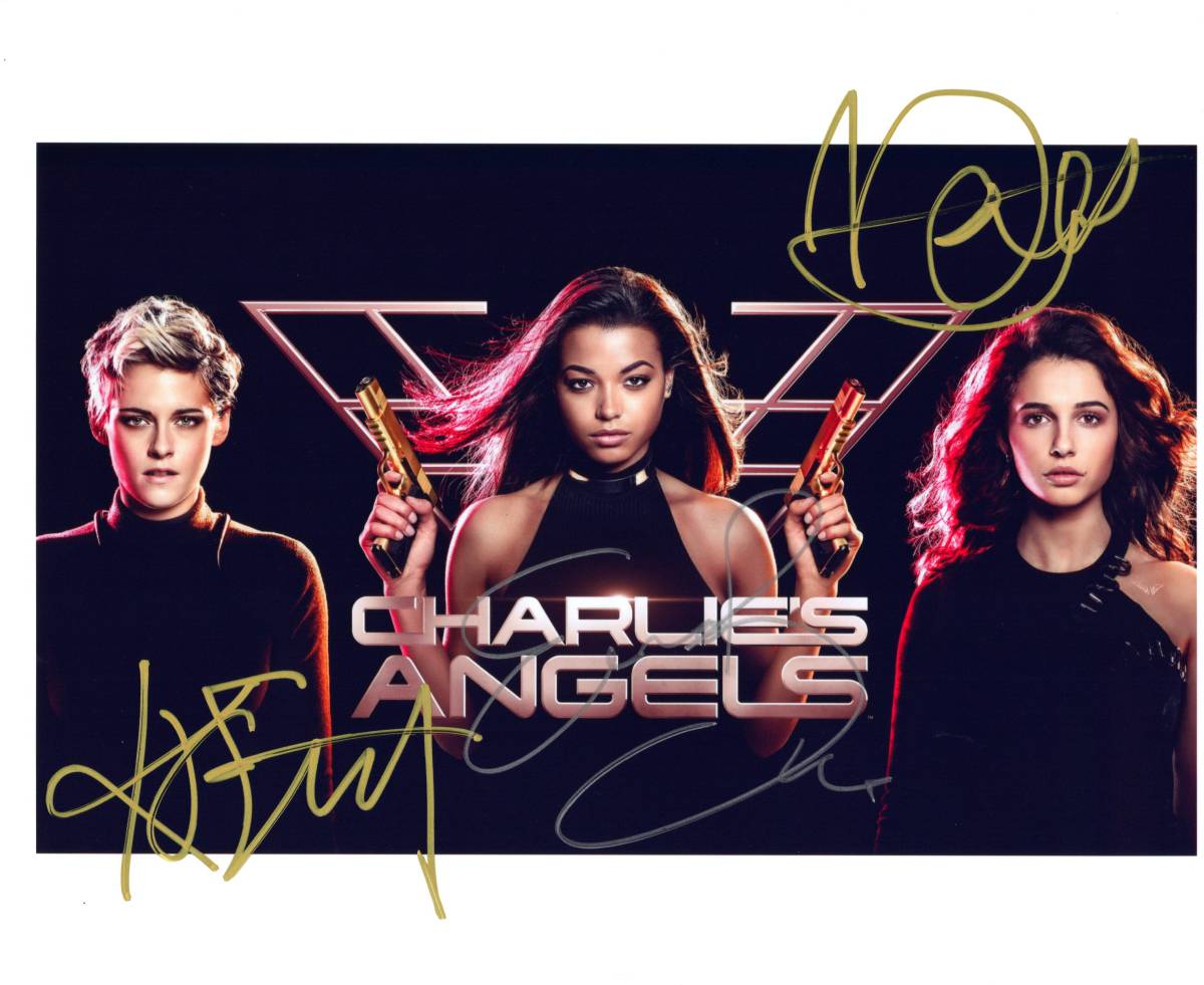 映画「チャーリーズ・エンジェル」キャスト直筆サイン入りフォト