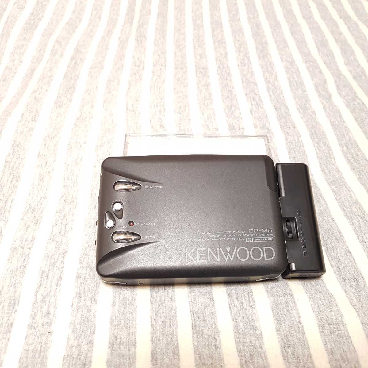 動作品 整備済み品 KENWOOD Cassetteplayer CP-M5 walkman