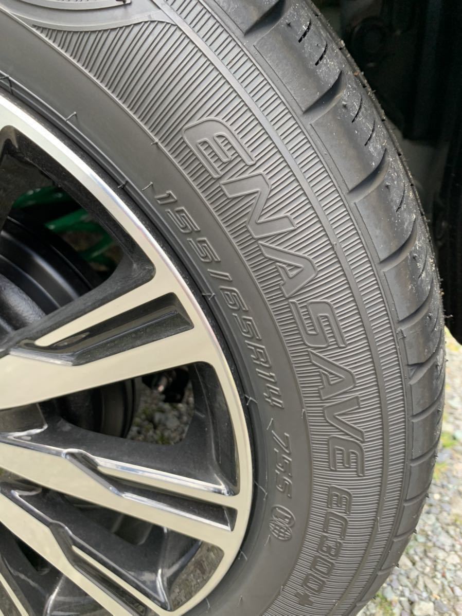 新車外し！美品！トヨタ、ダイハツ 純正アルミホイール、4個セット 