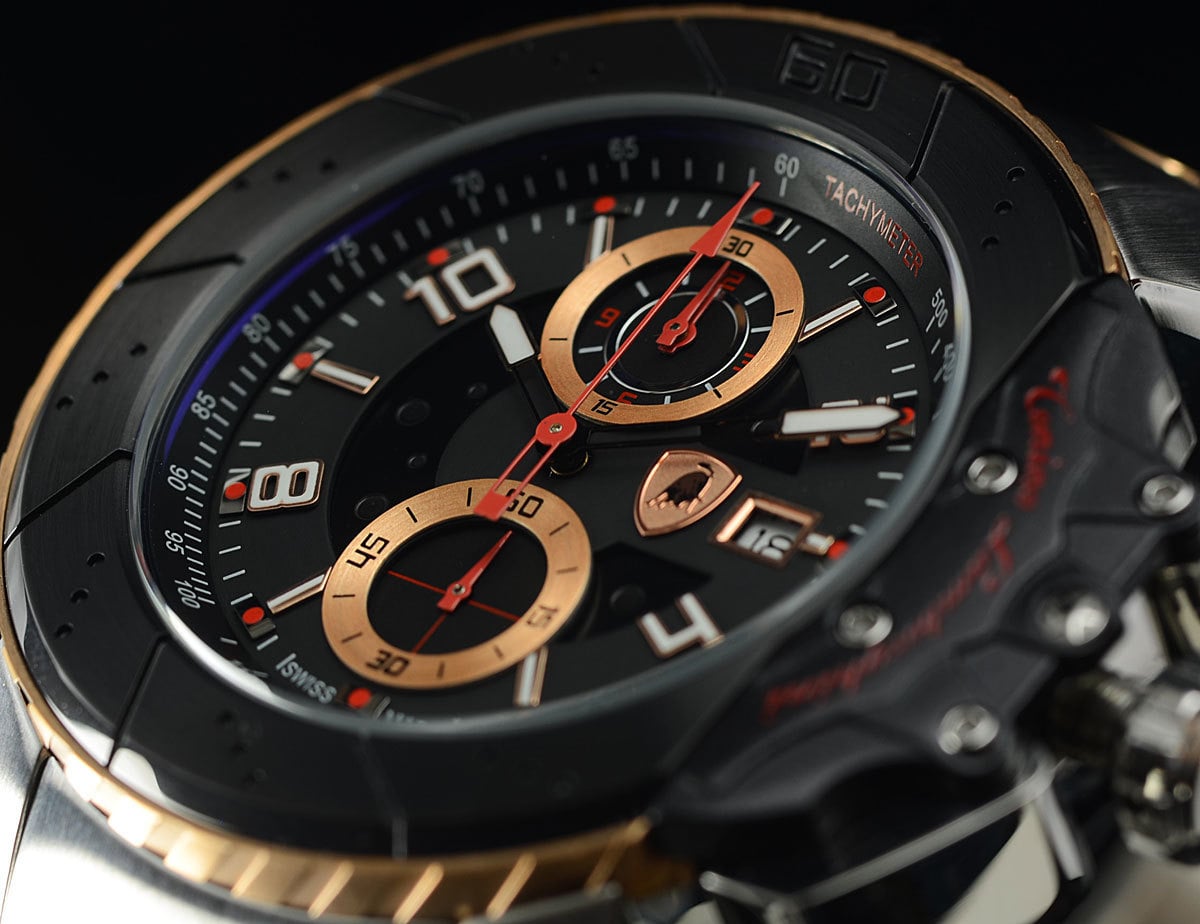 1円 ファッション Tonino Lamborghini クロノグラフ 時計