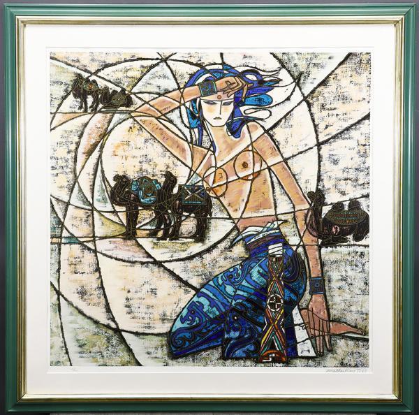 丁紹光 ティン・シャオカン「ハンティング エイジ」シルクスクリーン