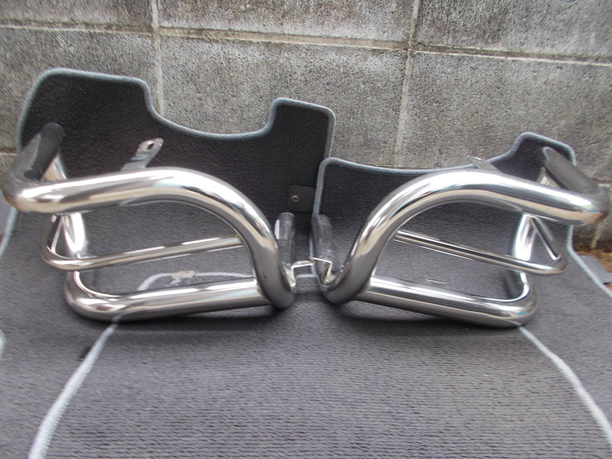 日産 Y60 サファリ バンパーガード 左右セット 純正OP
